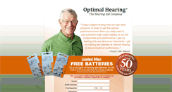 Desktop Screenshot of battery.optimalhearing.com